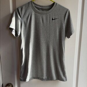 Nike Heather Gray dry fit Tee